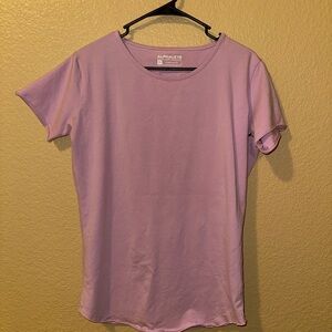 Alphalete Women's Soft Purple Tee